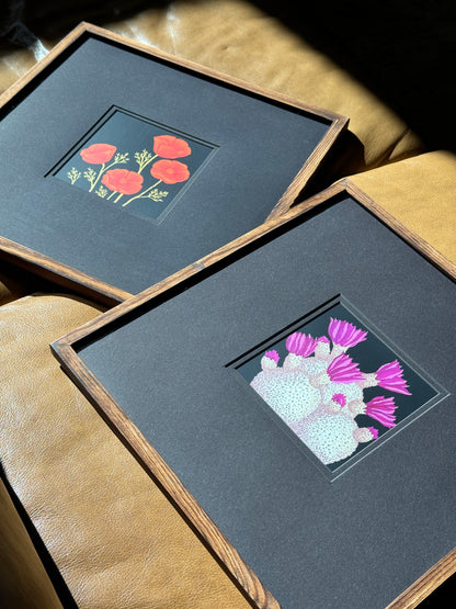 California Poppies In Bloom Print