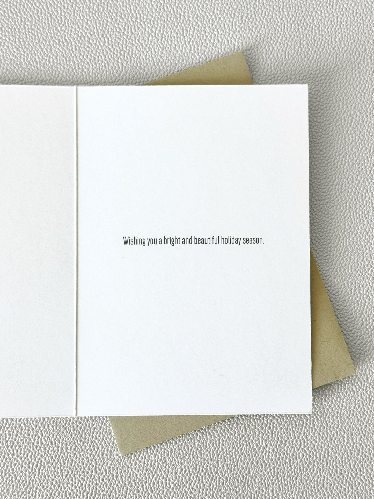 Snowy Saguaros Holiday Greeting Card